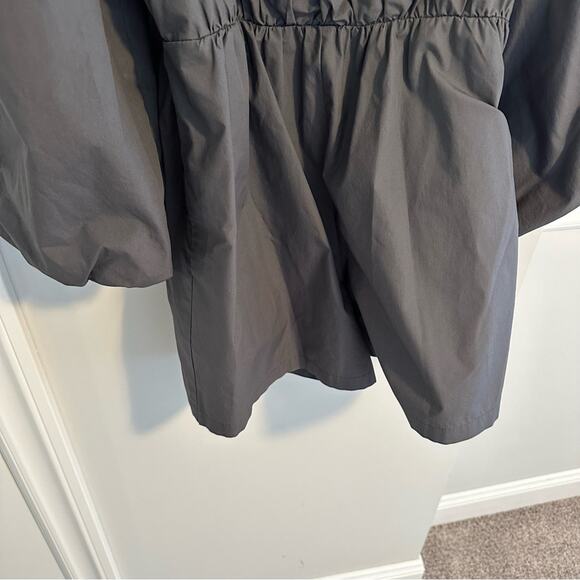 Anthropologie Mare Mare Charcoal Gray Romper Cotton XS - Picture 10 of 13